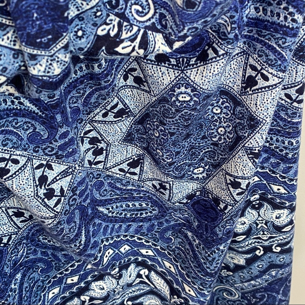 Maurices Blue and White Patterned Sundress - Picture 3 of 4